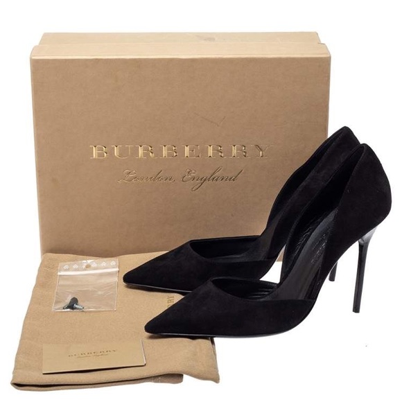 Burberry Suede Virna Pump - Picture 1 of 6
